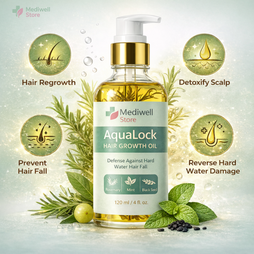 Mediwell AquaLock Hair Growth Oil