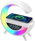 BT 3401 LED Wireless Charging Speaker & Atmosphere Lamp Smart Charger, Speaker & Lamp