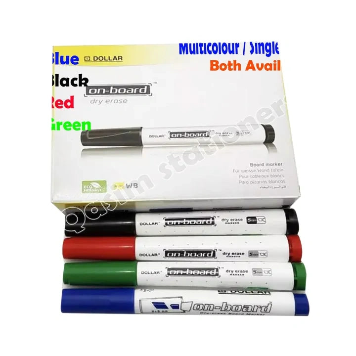 Specifications of Dolar - White Board Dry Erase Marker - Pack Of 4