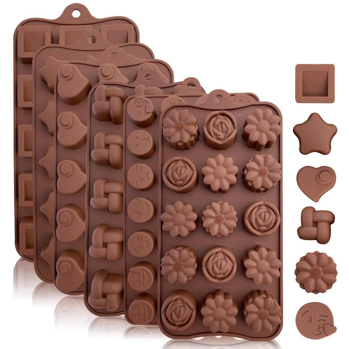 New 2025 Deal 3D Non Stick Silicon Chocolate Molds&nbsp;