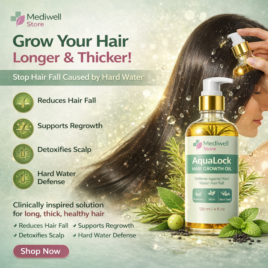 Mediwell AquaLock Hair Growth Oil