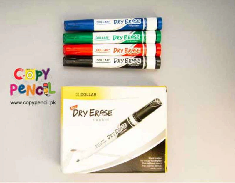 Specifications of Dolar - White Board Dry Erase Marker - Pack Of 4