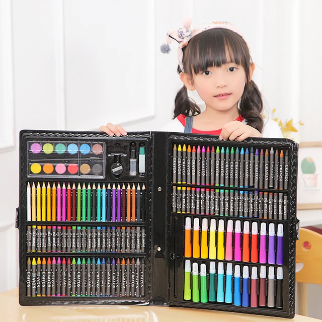 168/150 pcs colouring kit, Painting &amp; Drawing Art Box