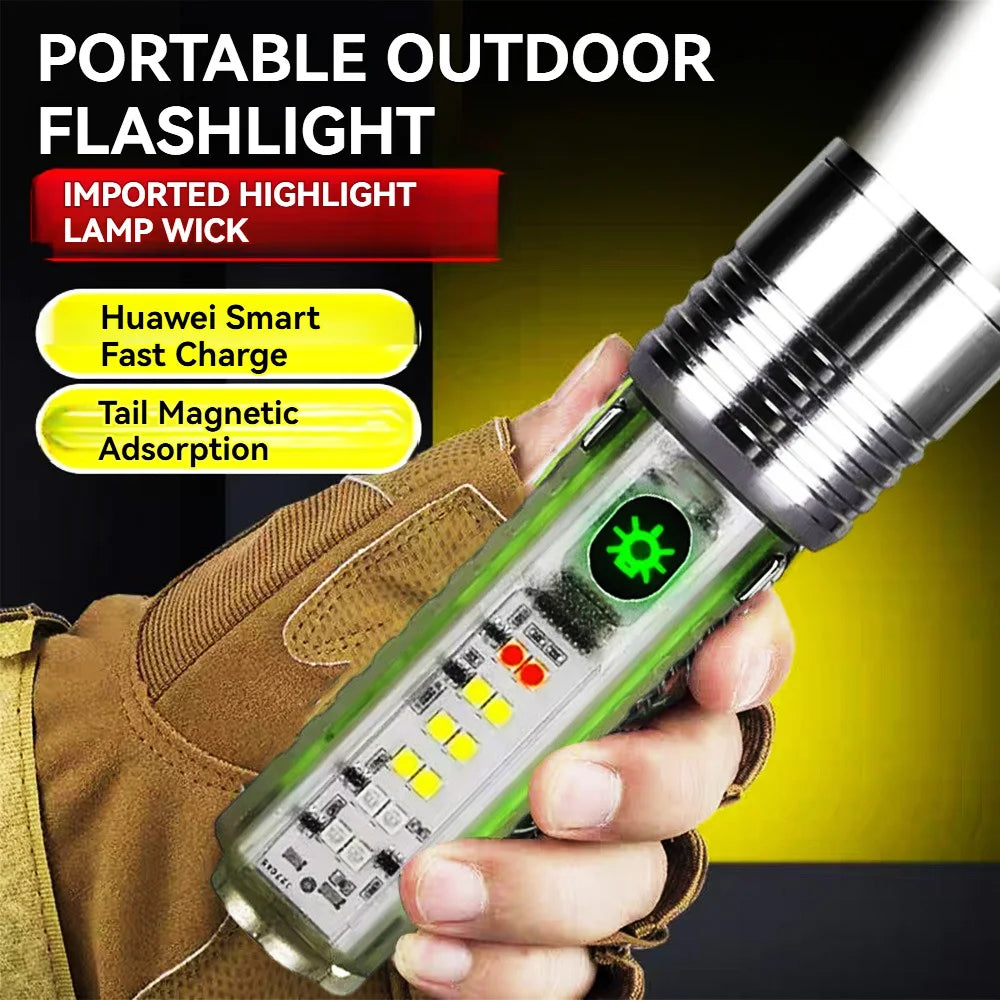 Super Bright LED Flashlight Rechargeable