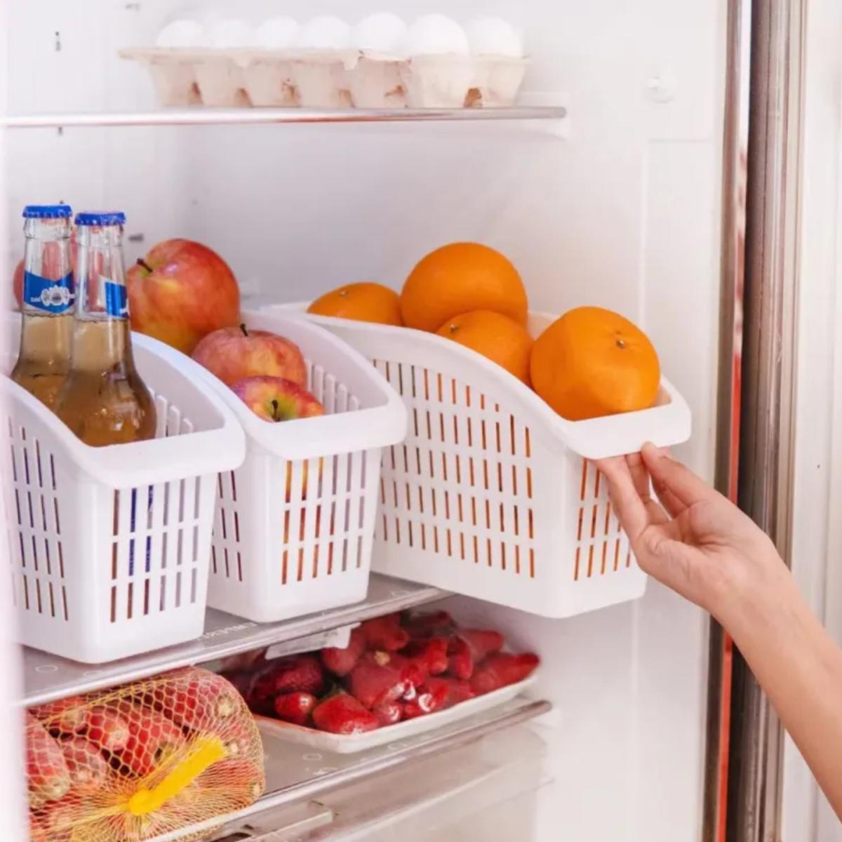 Organizer Basket Maximize Your Fridge Space with fridge organizer basket